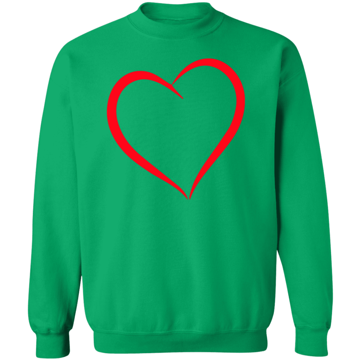 Big Red Heart Valentine Sweatshirt