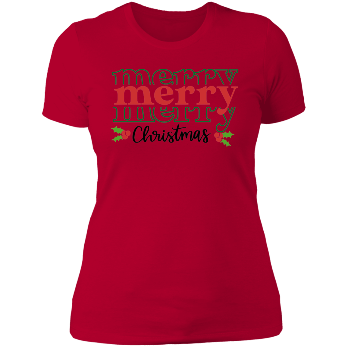 Believe Christmas Ladies' Boyfriend T-Shirt