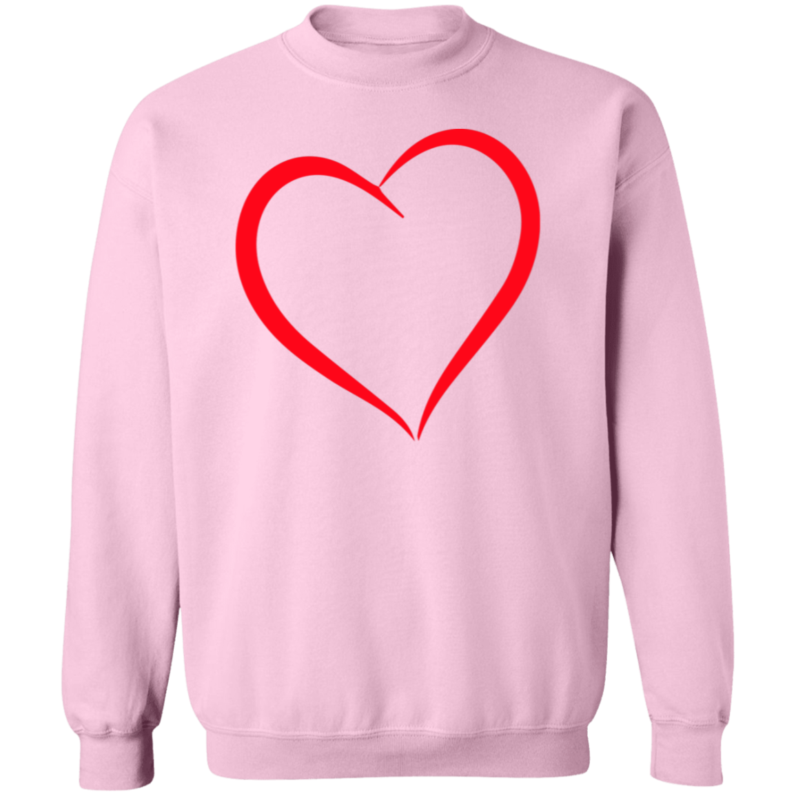 Big Red Heart Valentine Sweatshirt