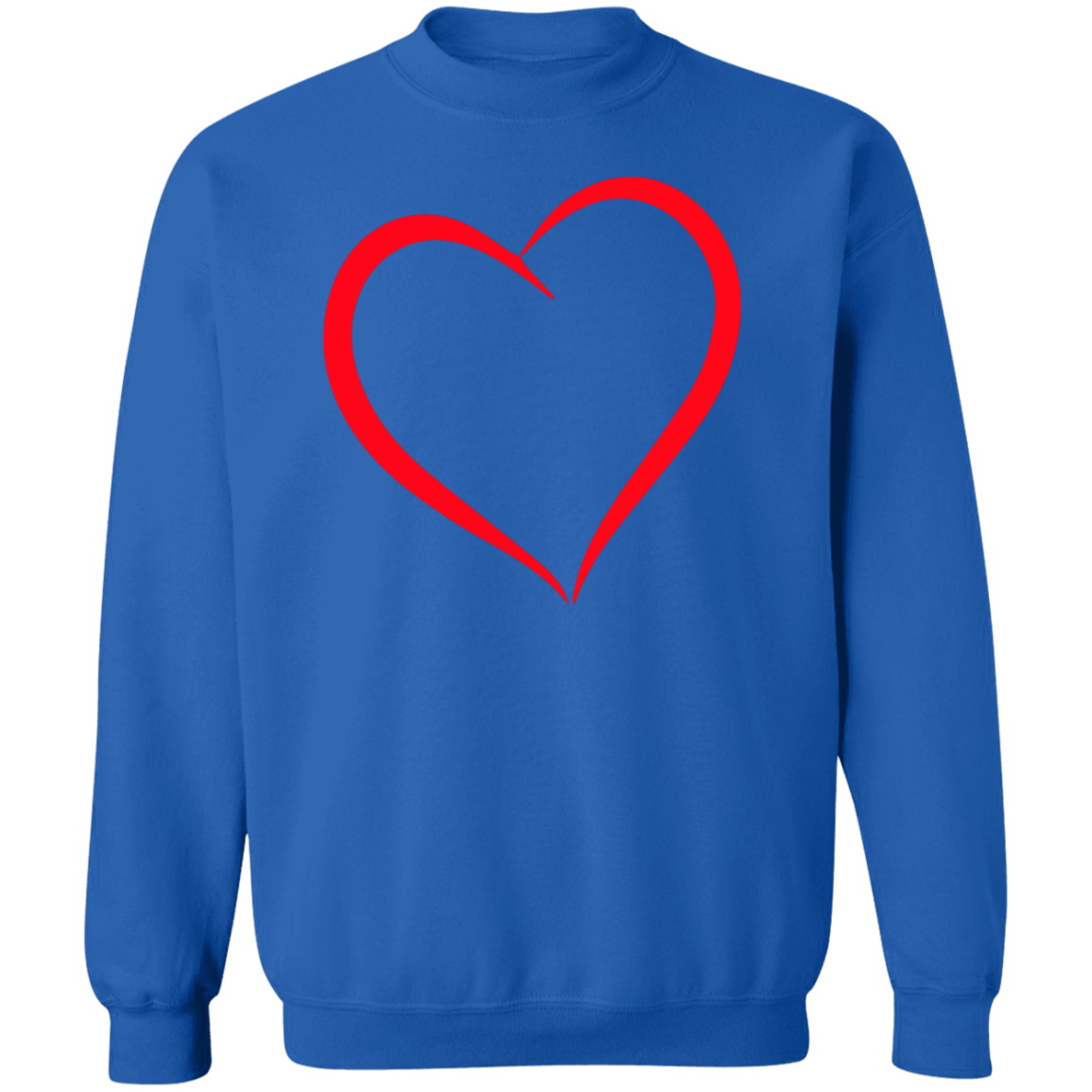 Big Red Heart Valentine Sweatshirt