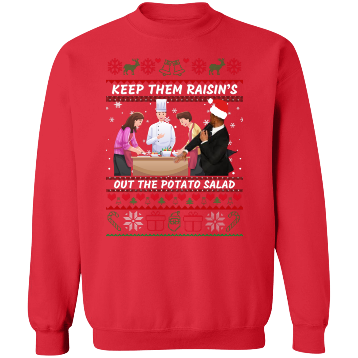 Keep Them Raisins Pullover Sweatshirt