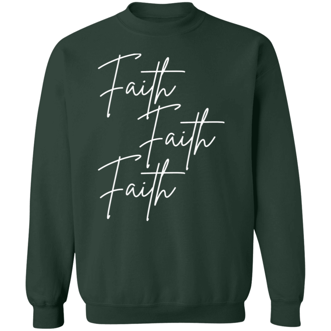 Triple Faith Pullover Sweatshirt