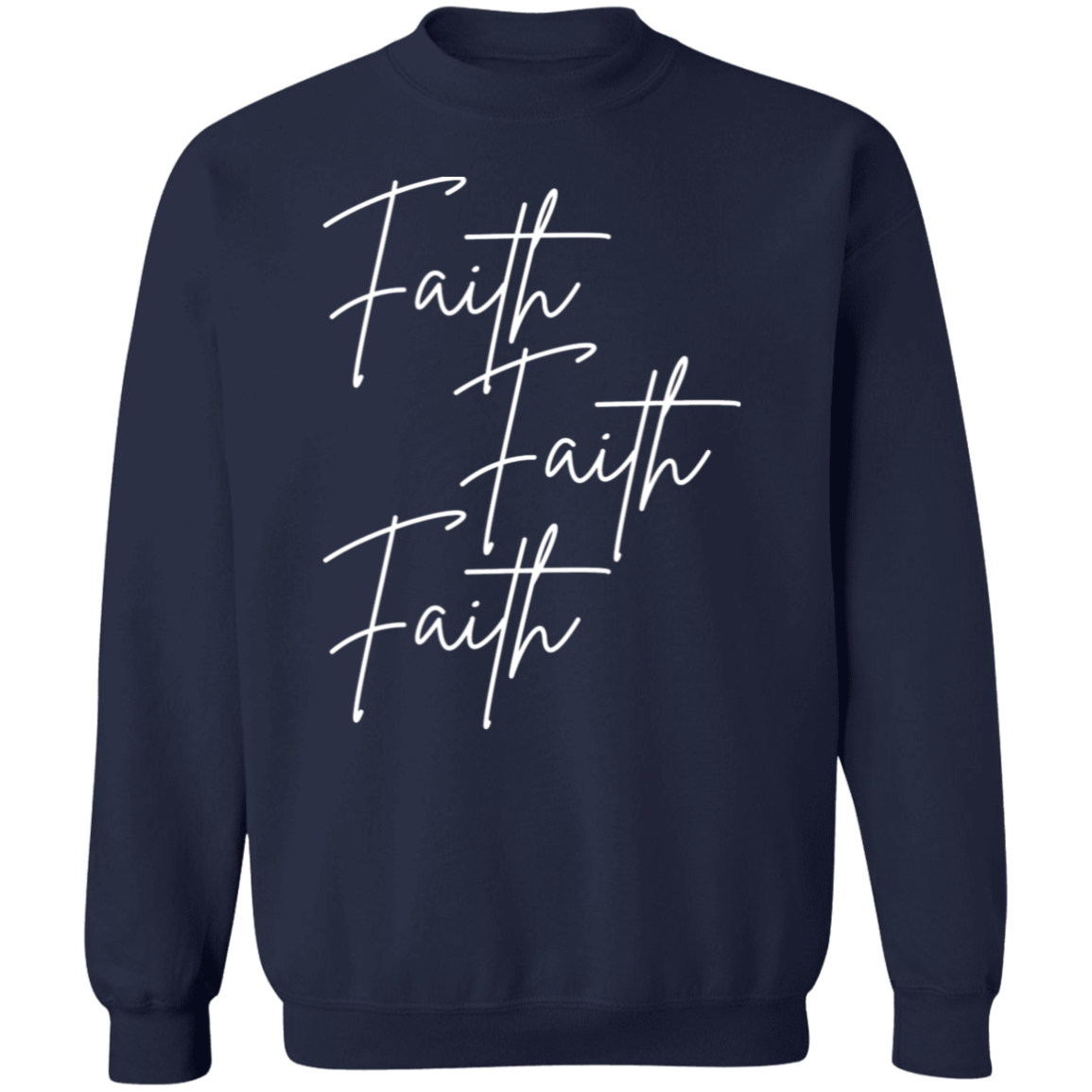 Triple Faith Pullover Sweatshirt