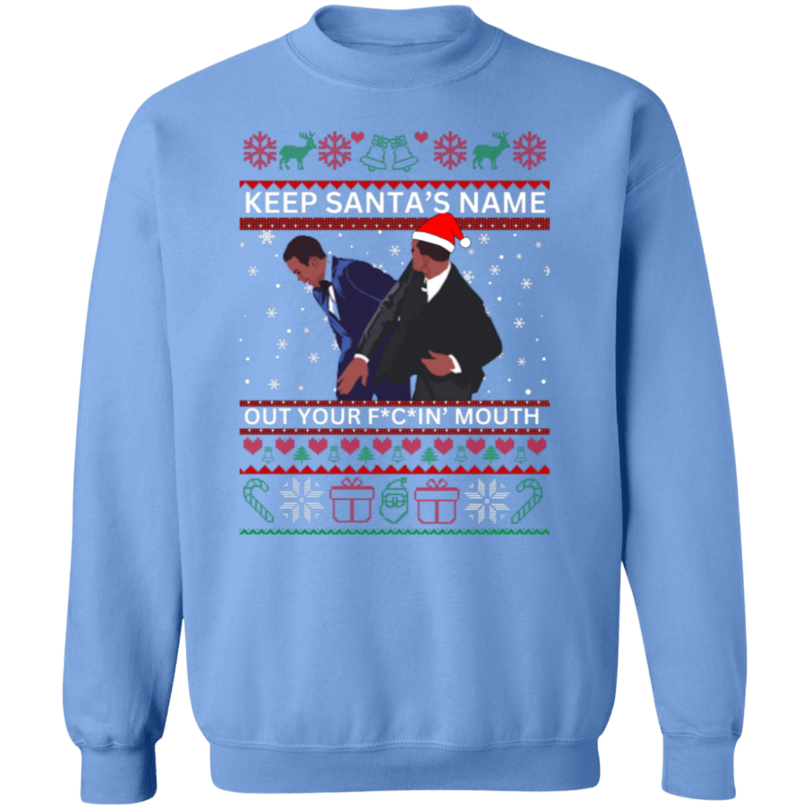 Keep Santa s Name Pullover Sweatshirt GullahGiftGiving