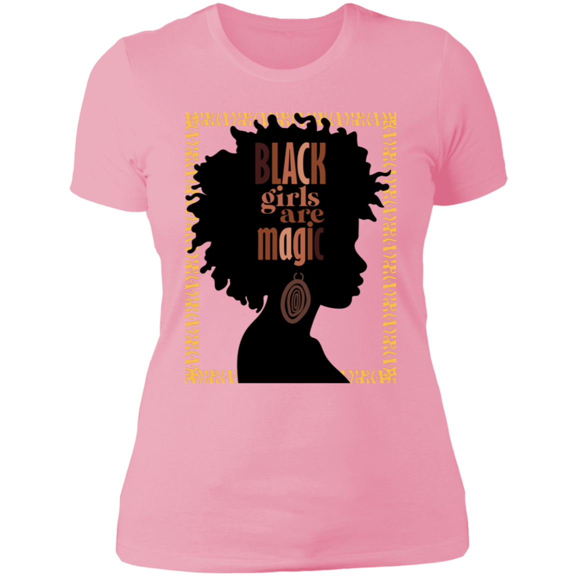 Black Girls Are Magic Ladies' Boyfriend T-Shirt