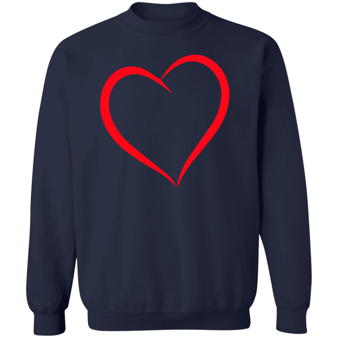 Big Red Heart Valentine Sweatshirt