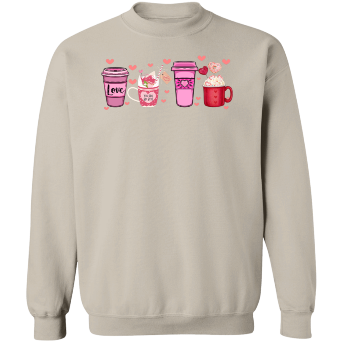 Valentine's Day Coffee Sweatshirt