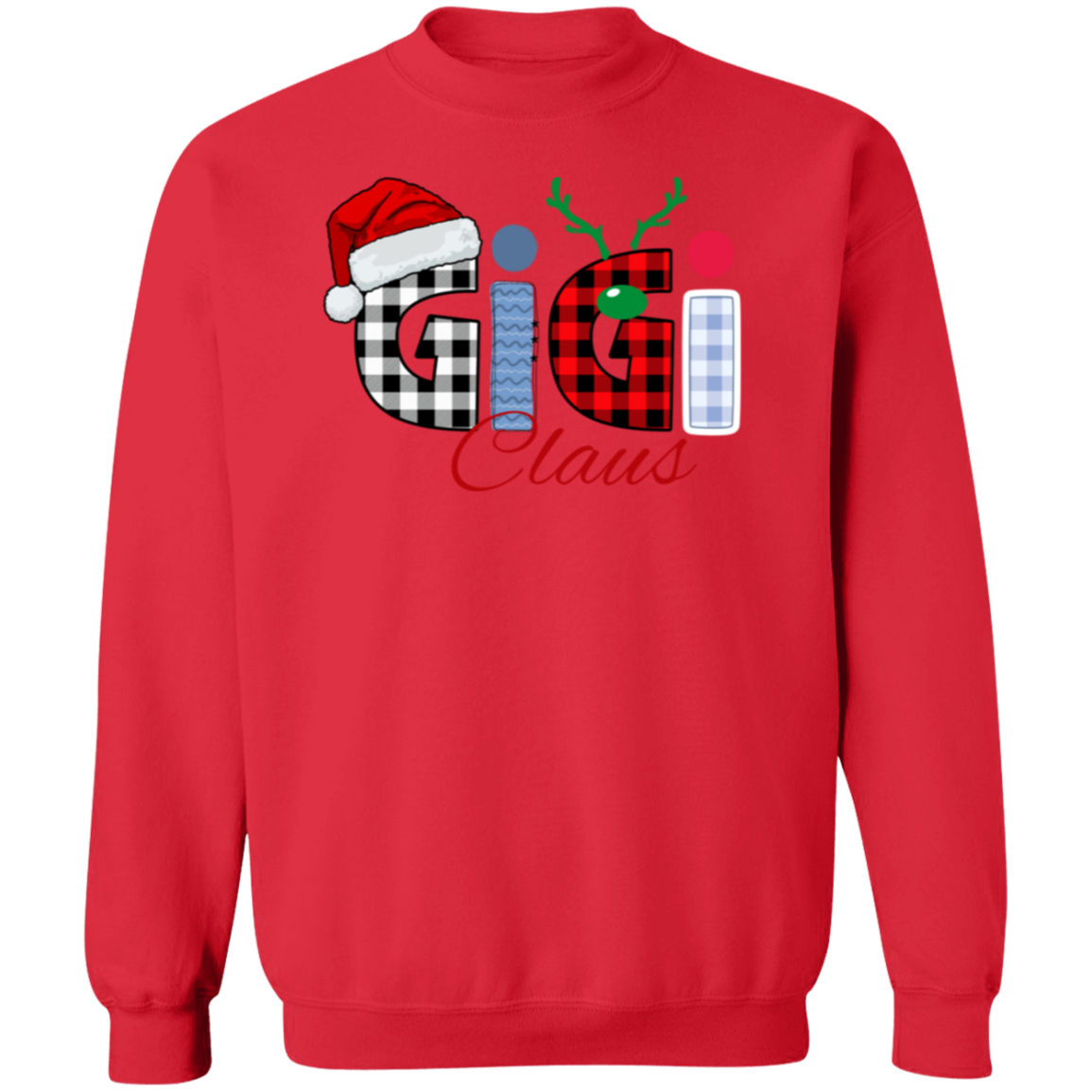 Gigi Clause Pullover Sweatshirt