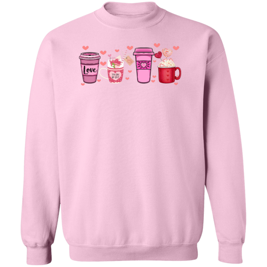 Valentine's Day Coffee Sweatshirt