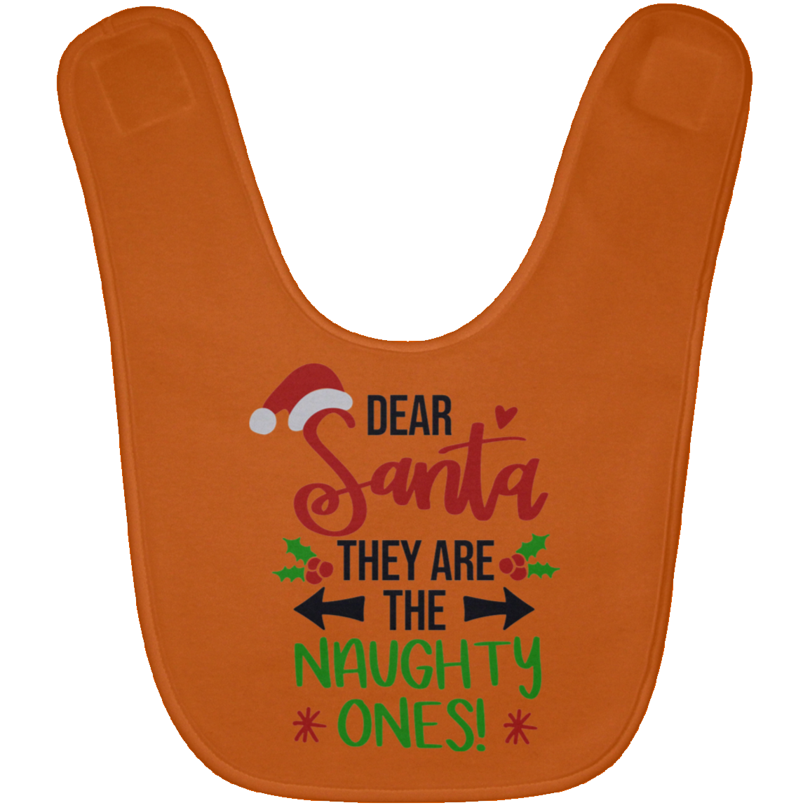 They're Naughty Baby Bib