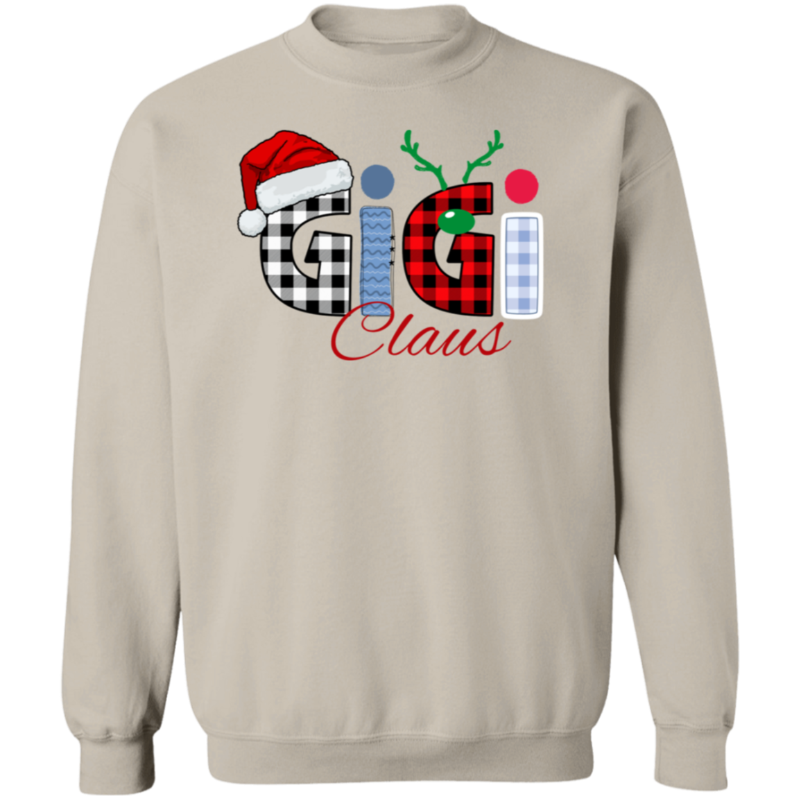 Gigi Clause Pullover Sweatshirt