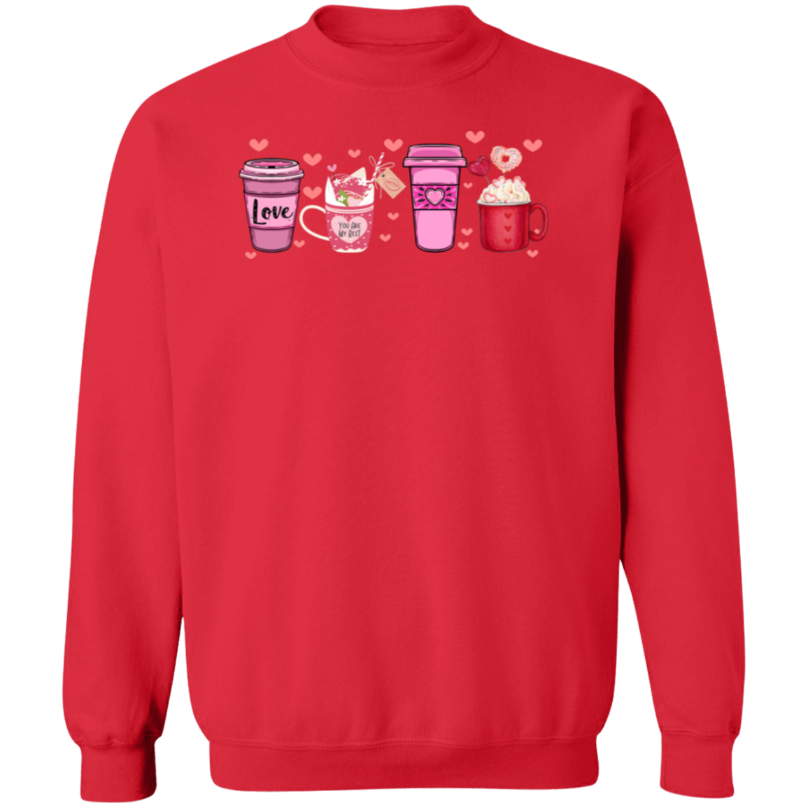 Valentine's Day Coffee Sweatshirt