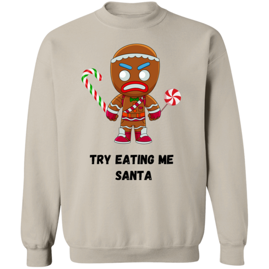 Try Eating Me Pullover Sweatshirt