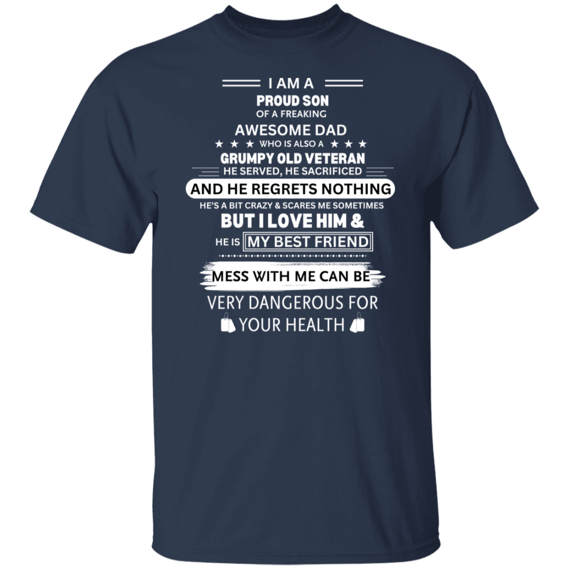 Proud Son of a Vet T-Shirt