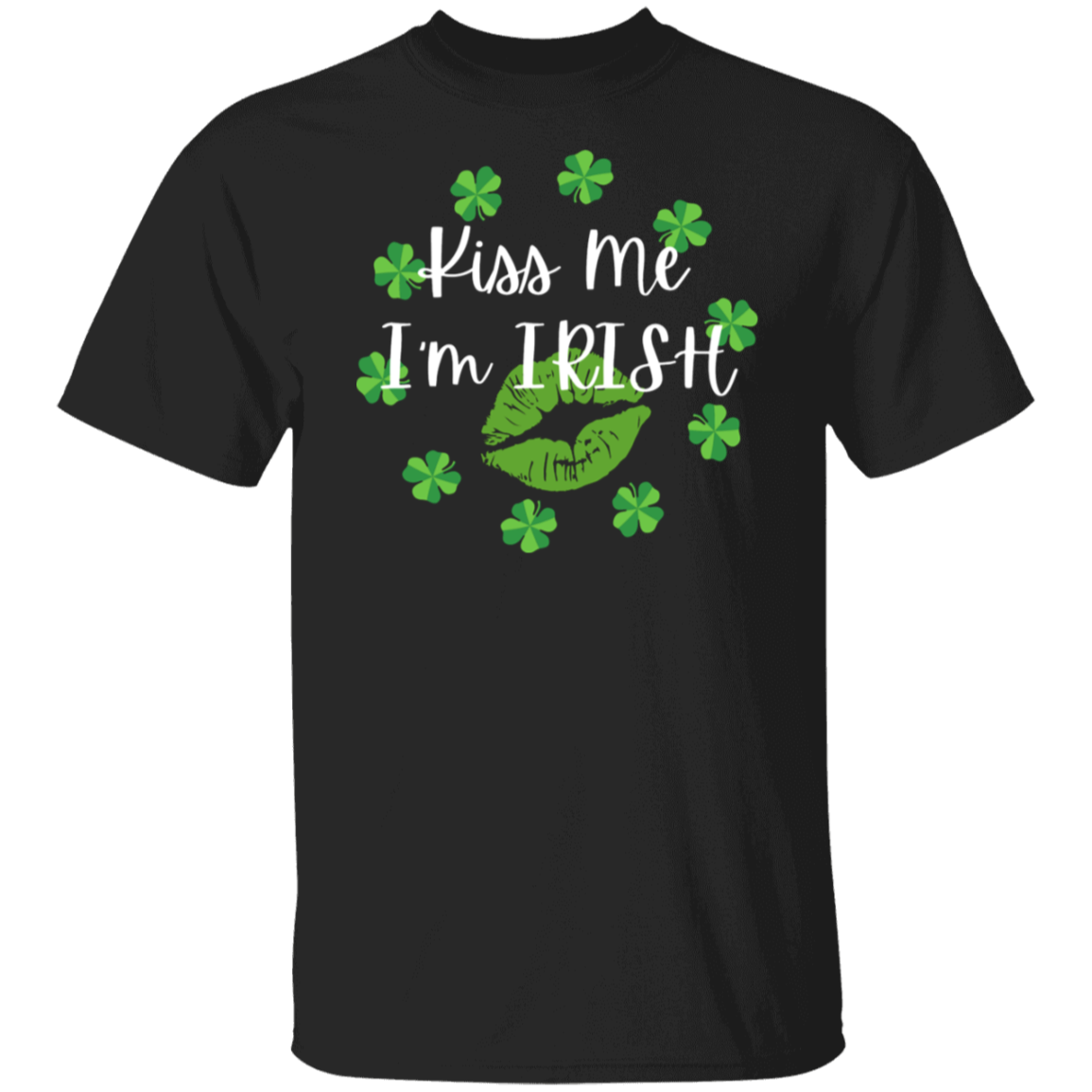 Kiss Me I'm Irish Circle T-Shirt