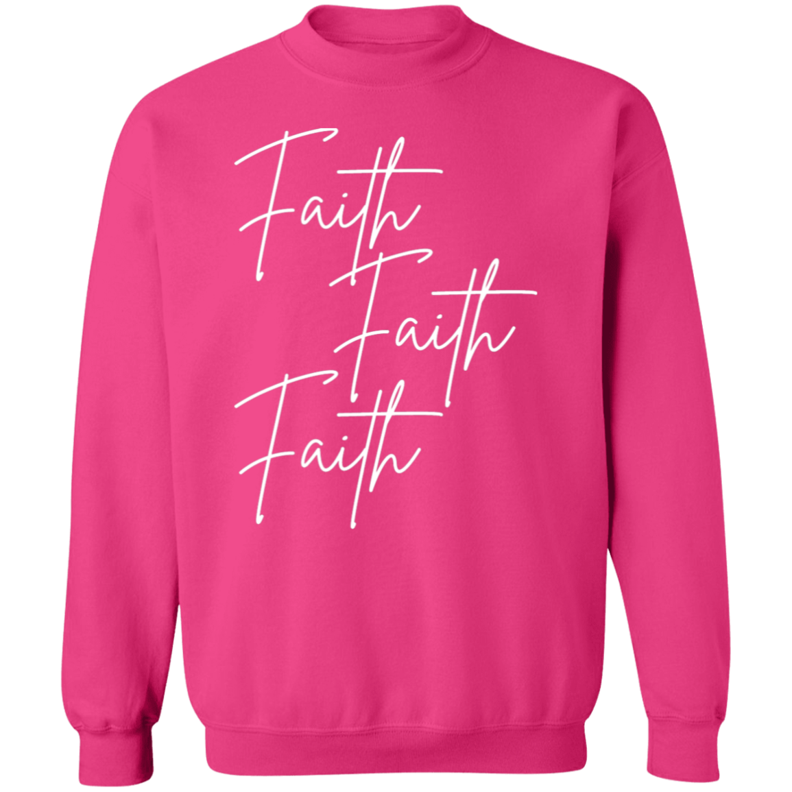 Triple Faith Pullover Sweatshirt