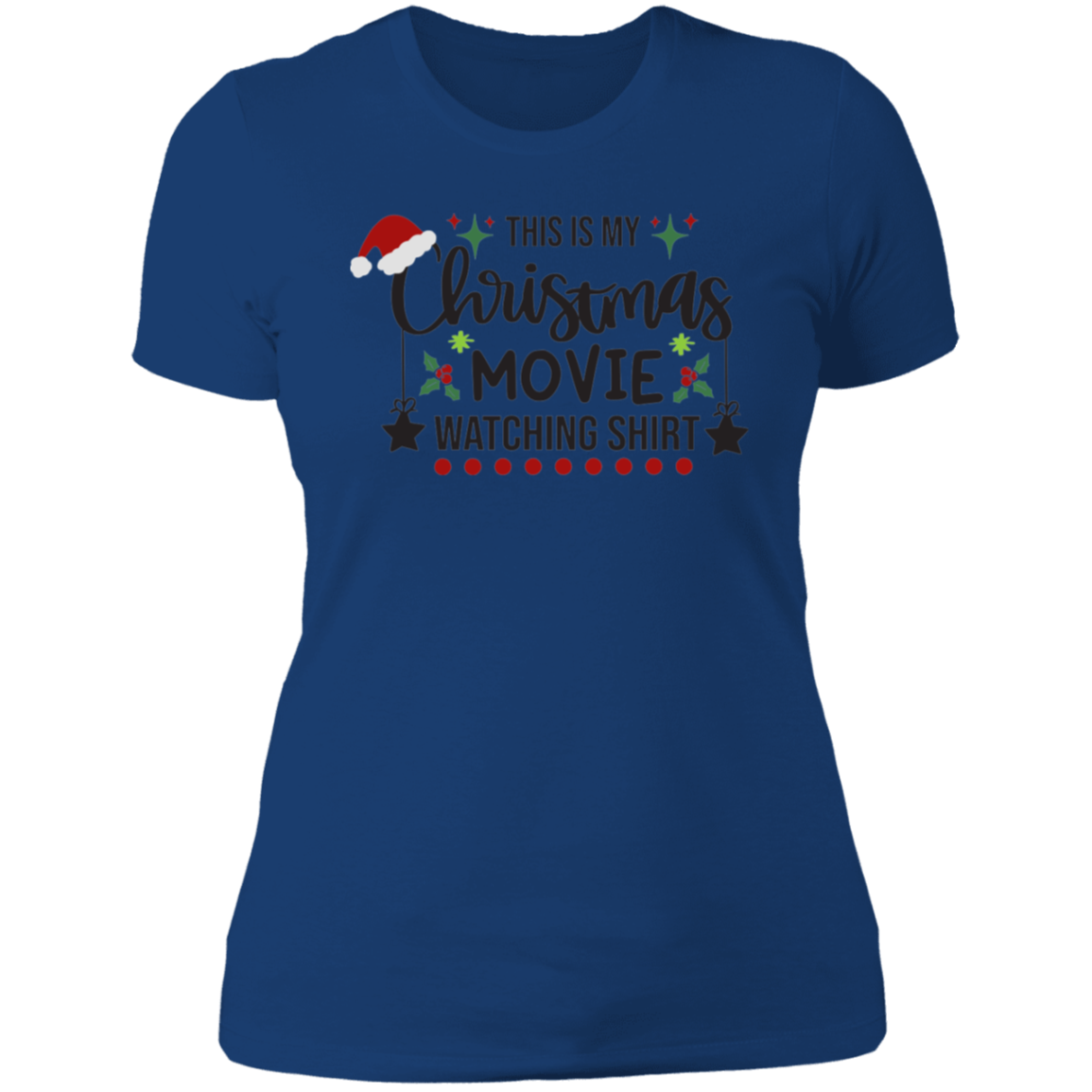 Christmas Movie Ladies' Boyfriend T-Shirt