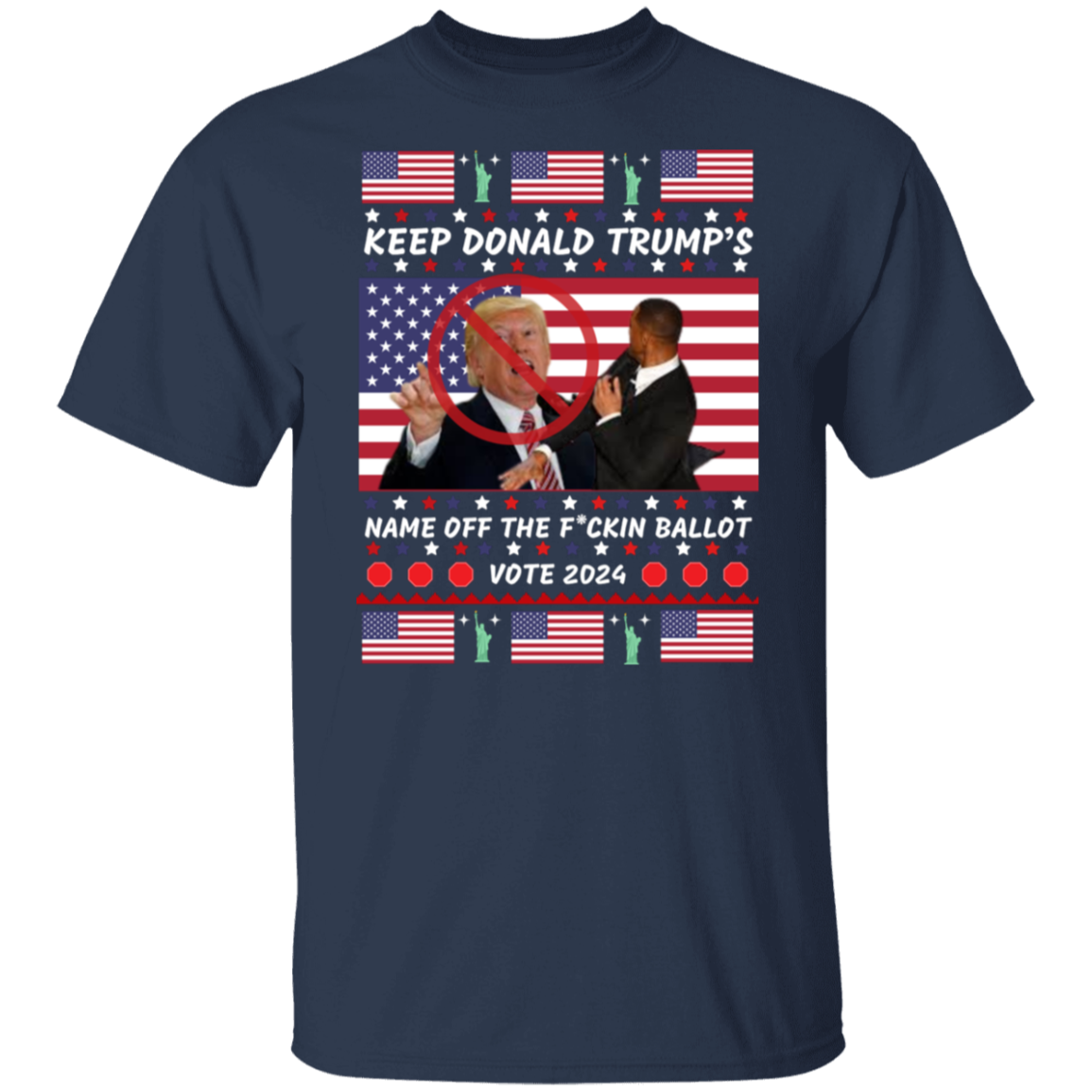 Down with the Donald  5.3 oz. T-Shirt