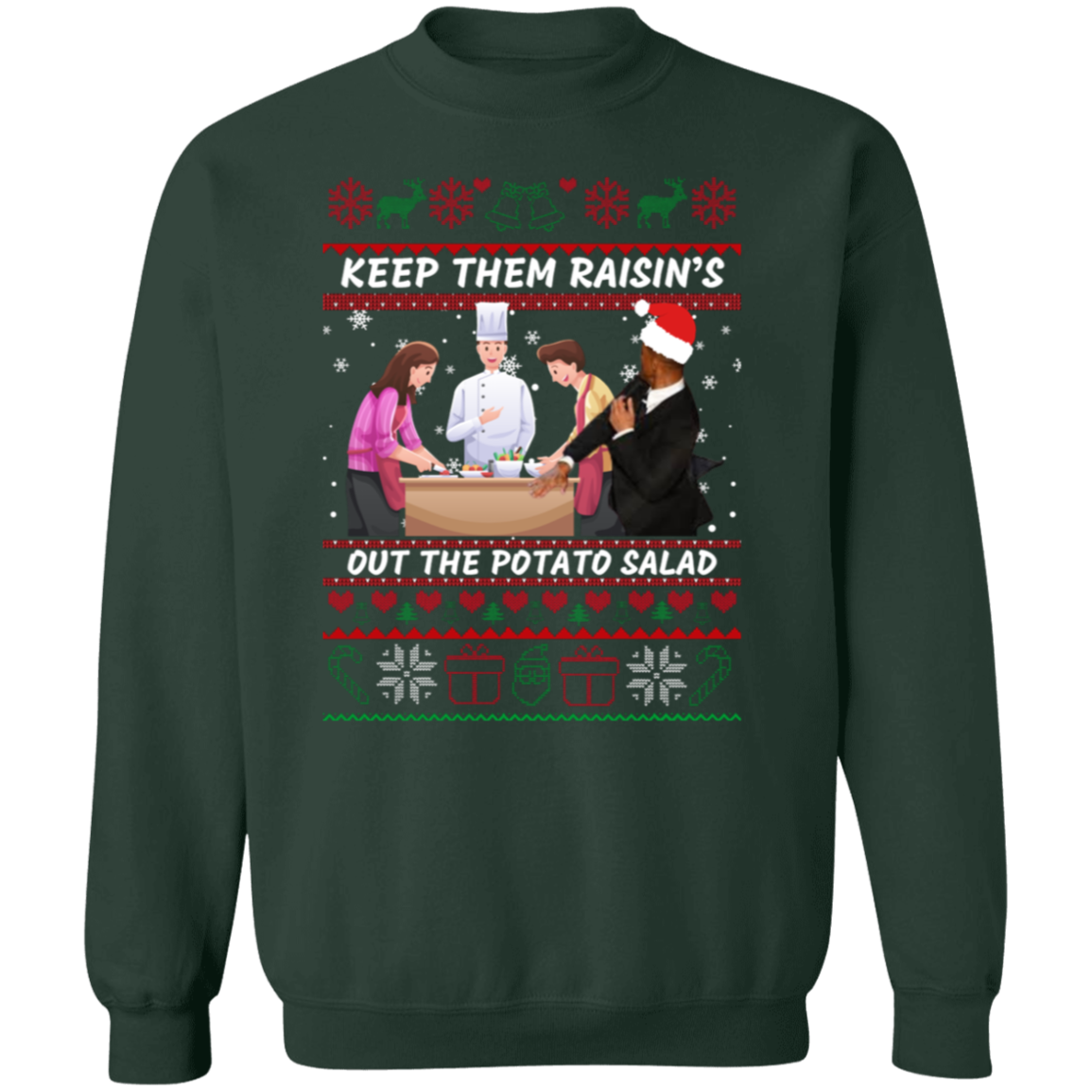 Keep Them Raisins Pullover Sweatshirt