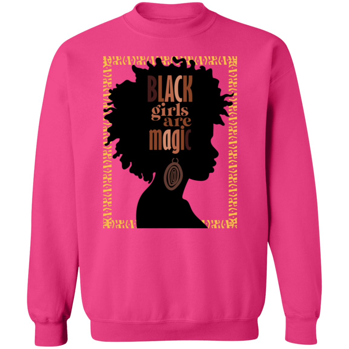 Black Girls Are Magic Pullover Sweatshirt