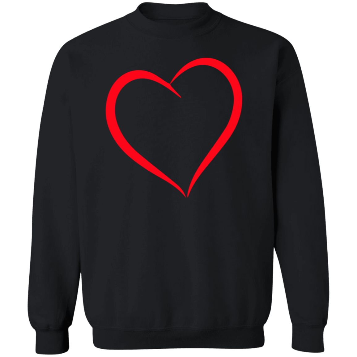 Big Red Heart Valentine Sweatshirt