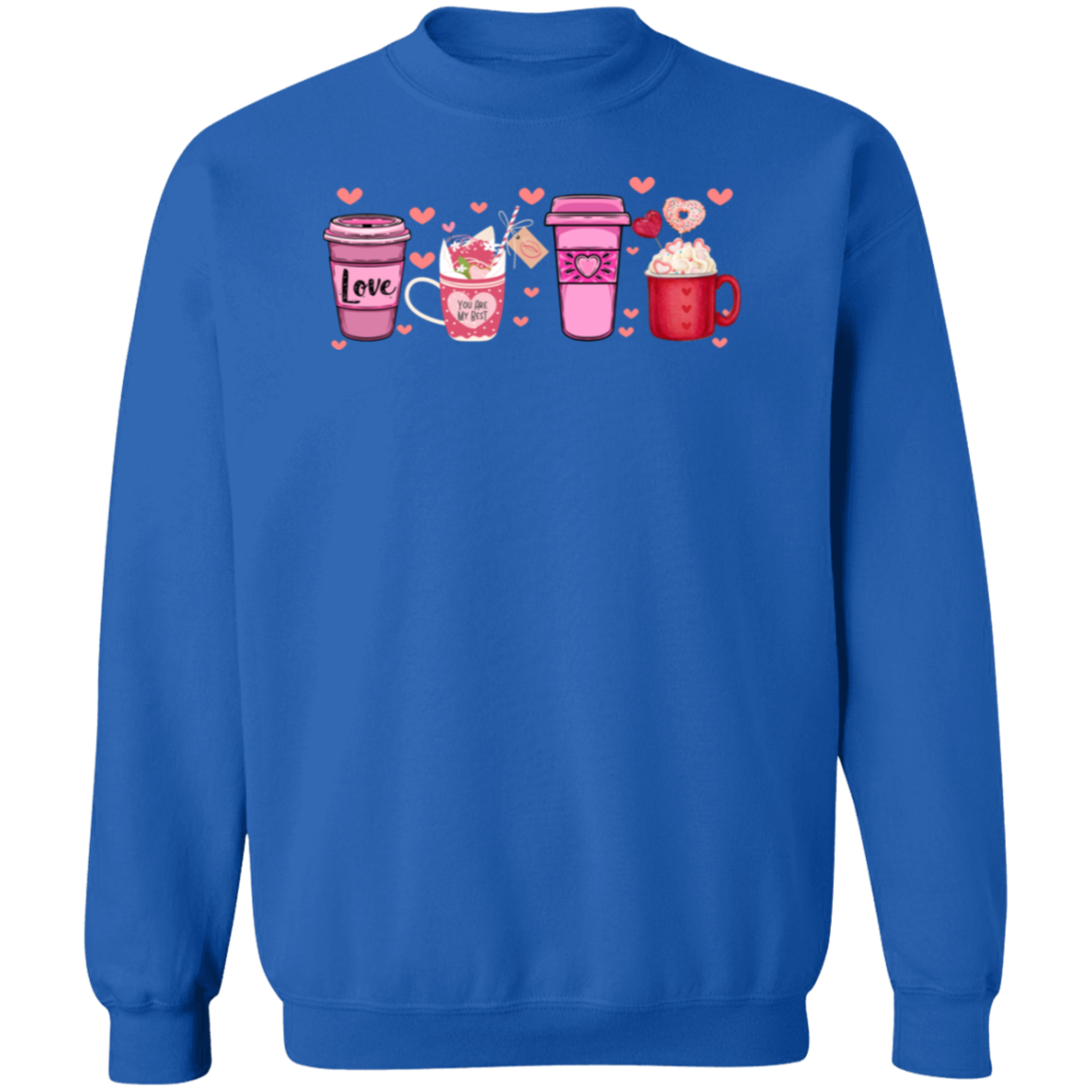 Valentine's Day Coffee Sweatshirt