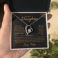 To My Daughter | Protective Mom | Forever Love Necklace