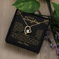 To My Daughter | Protective Mom | Forever Love Necklace